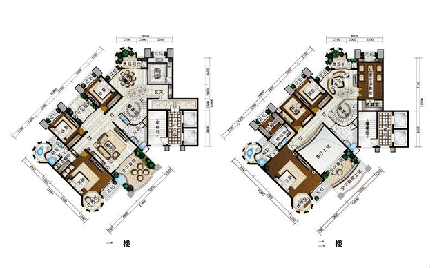 ?？趤喬靥m蒂斯亞特蘭蒂斯戶八室戶型圖---8室4廳4衛(wèi)