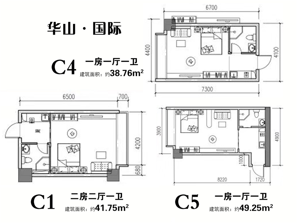 華山國(guó)際華山國(guó)際C戶型