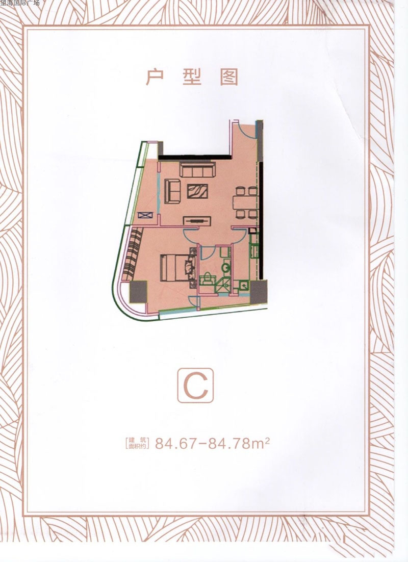 望海國際廣場望海國際廣場C戶型圖