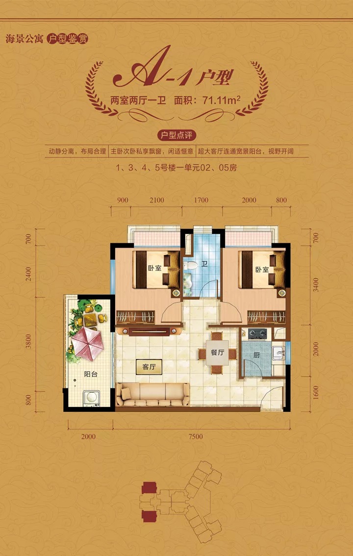 中視金海灣中視金海灣 A-1戶型