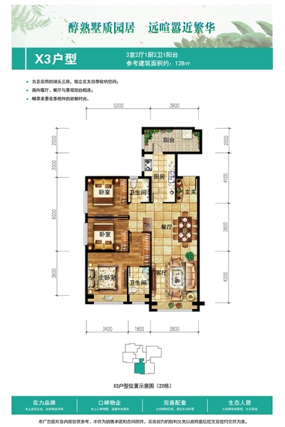 惠豐瑞城三期-X3戶型