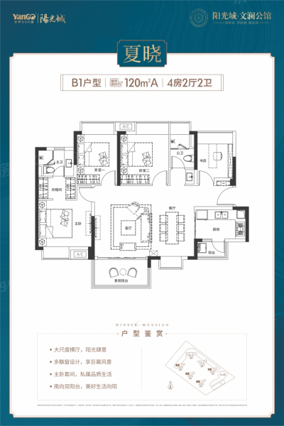 B1戶型120㎡